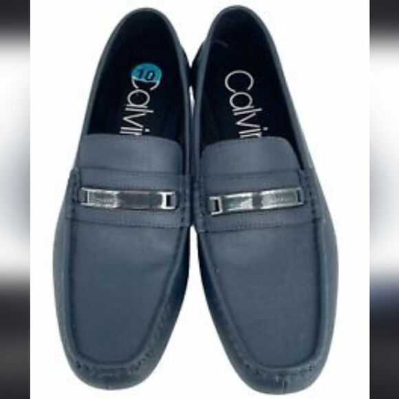 CALVIN KLEIN MASCULINO MEN'S LOAFERS SHOE - Picture 1 of 13